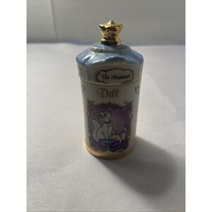 Disney Spice Jar Collection The Aristocats Dill Jar 1995 Lenox Porcelain